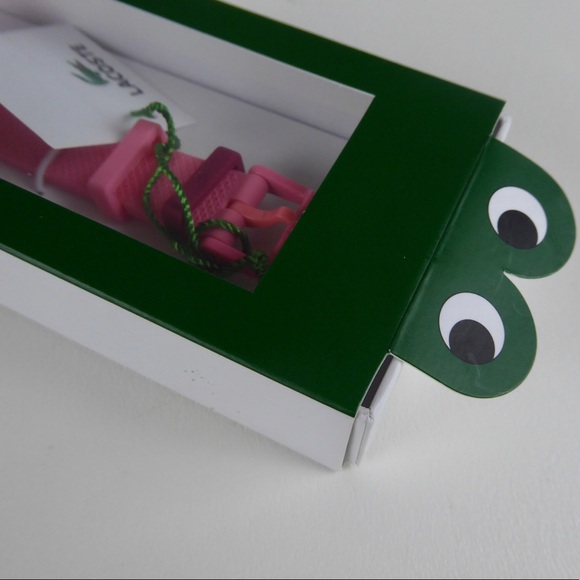 Lacoste Kids Ladies Pink Watch Silicone Strap NIB - Picture 7 of 8